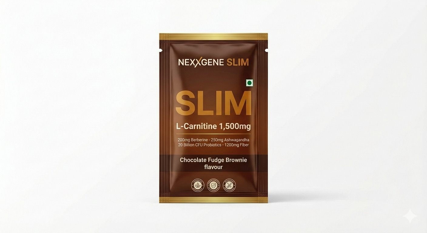 NEXXGENE SLIM Sachet — Chocolate Fudge Brownie Flavour