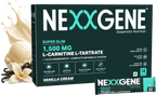 NEXXGENE Super Slim — 1,500 mg L-carnitine L-tartrate, 14 single-serve sachets, vanilla cream