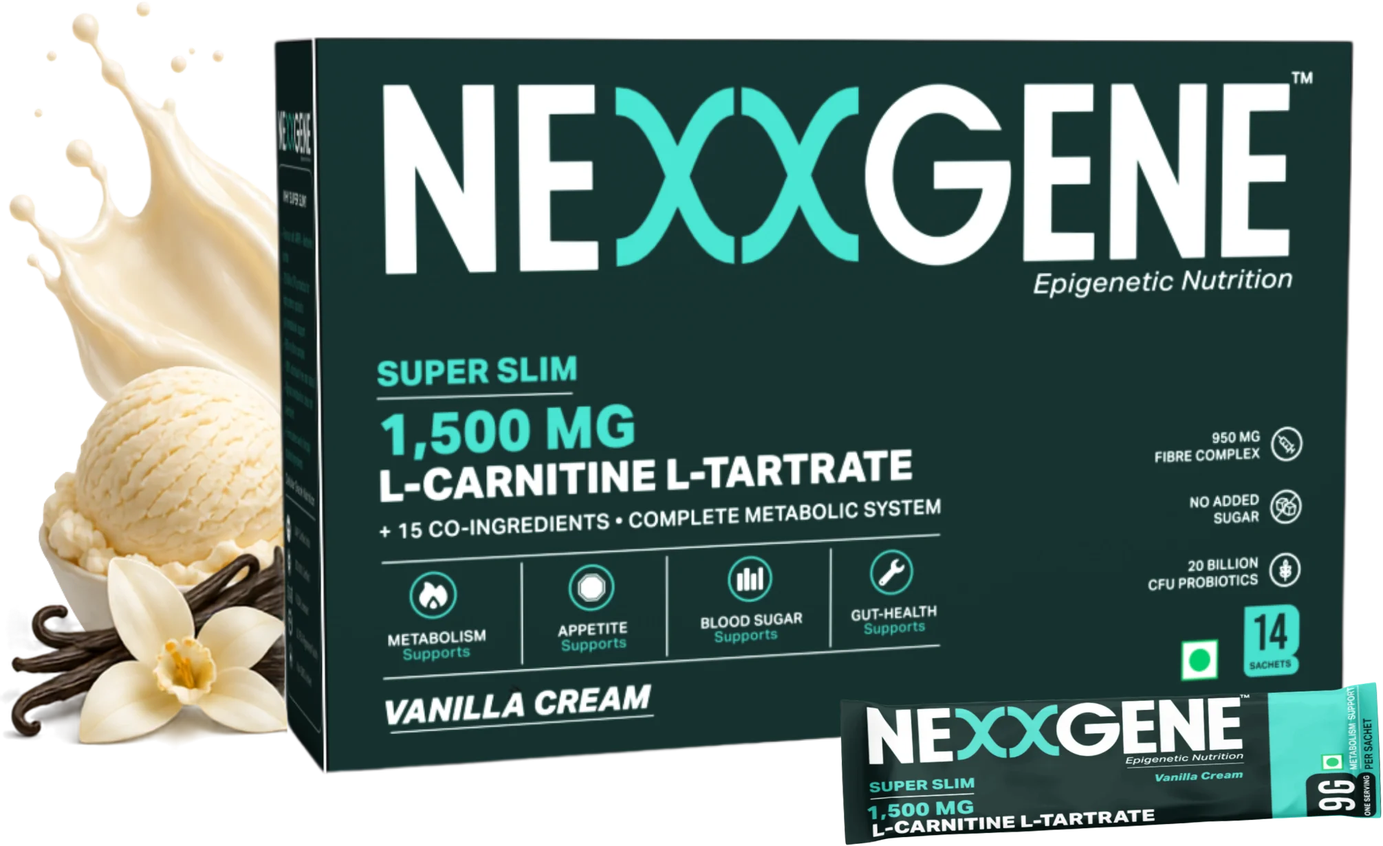 NEXXGENE Super Slim | Weight Management Drink Mix